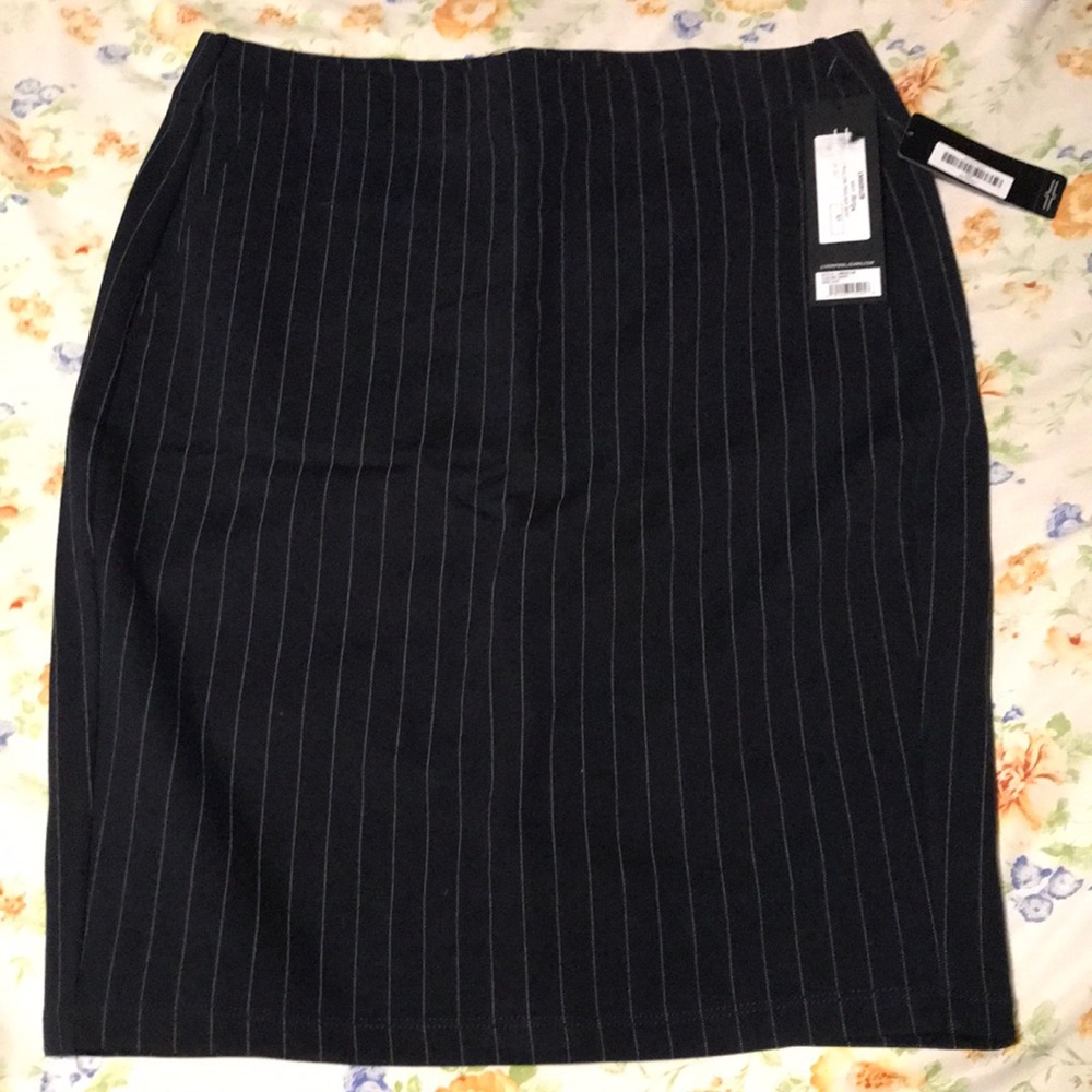 Navy Liverpool skirt